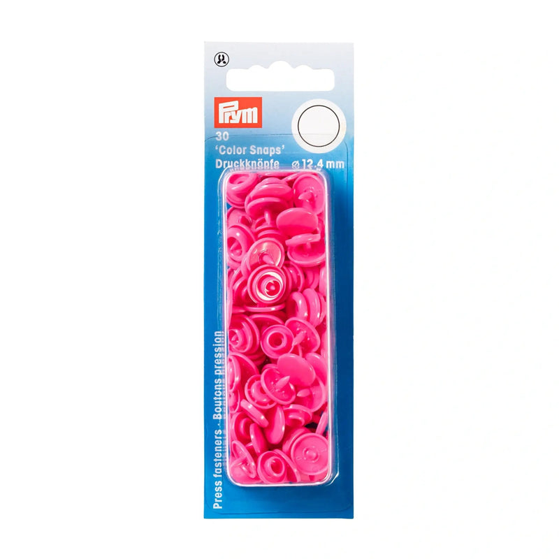 Load image into Gallery viewer, 393147|Prym Color Snaps, round, 12.4 mm, 30 pcs, Pink
