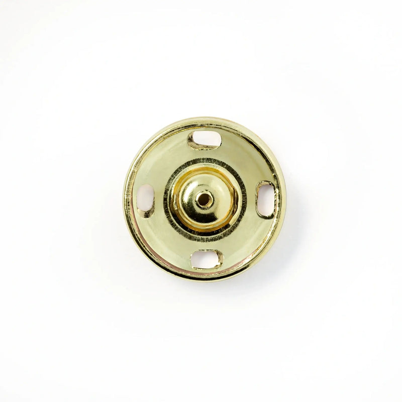 Chargez l'image dans la visionneuse de la galerie, 341811| Sew-On Snap Fasteners brass 17 mm gold col