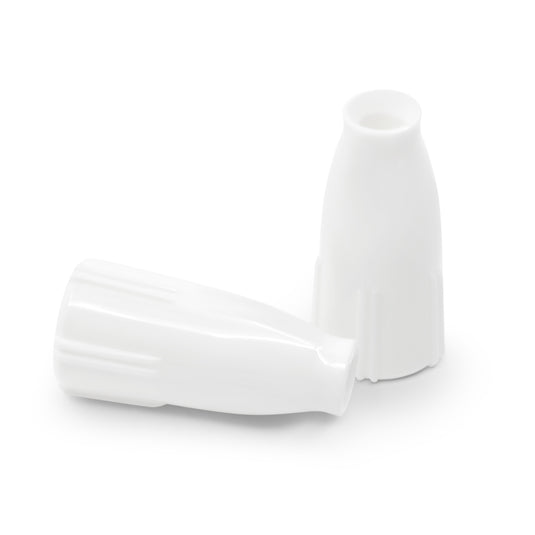 44350|Dritz Plastic Cord Pulls, White, 2 pc