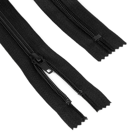 44248|Dritz Nylon Upholstery Zipper, Black, 2 yd