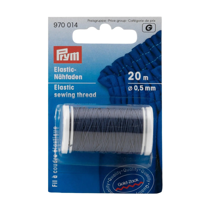 Load image into Gallery viewer, 970014|Prym Elastic Sewing Thread, Navy Blue, 22 YD (20 M)
