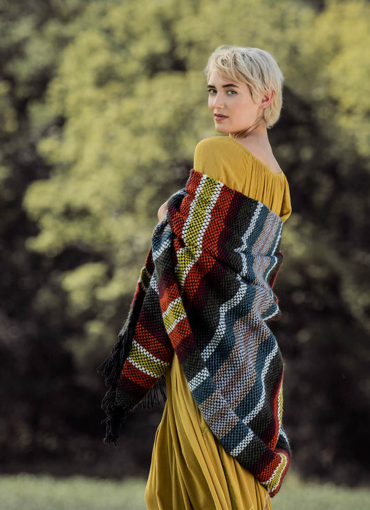 BSF-202403|Blue Sky Fibers Bellville Throw Pattern, Free PDF Pattern
