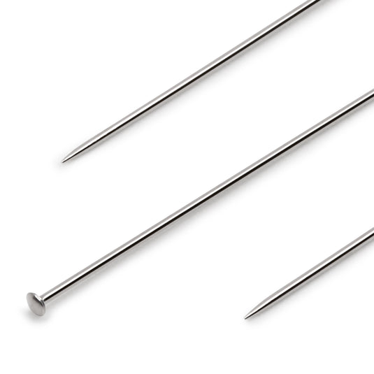 110|Dritz 1-1/4" Super Sharp Fine Pins, Nickel, 250 pc
