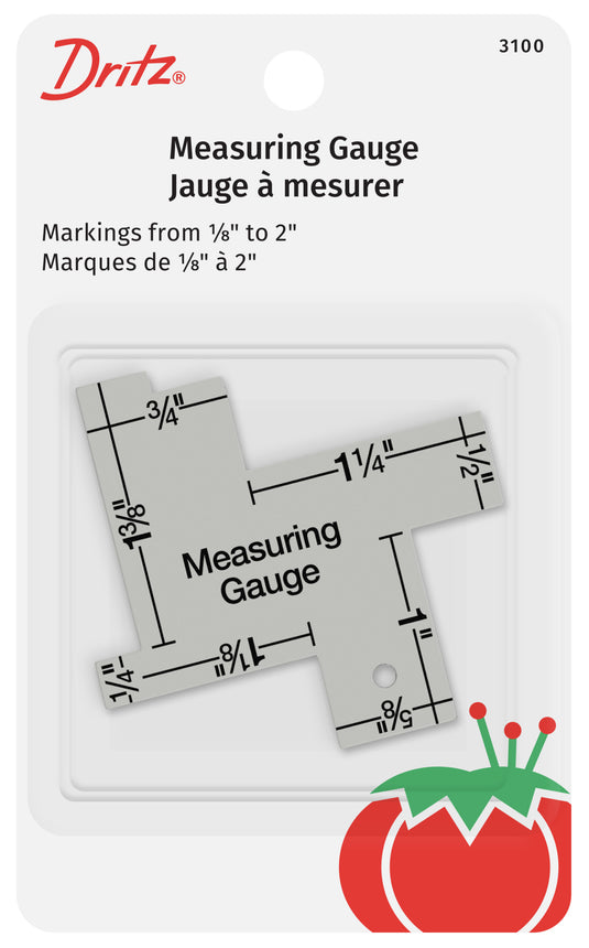 3100|Dritz Measuring Gauge, 1/8