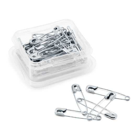 3021|Dritz 1-1/2" Basting Pins, Nickel, 50 pc
