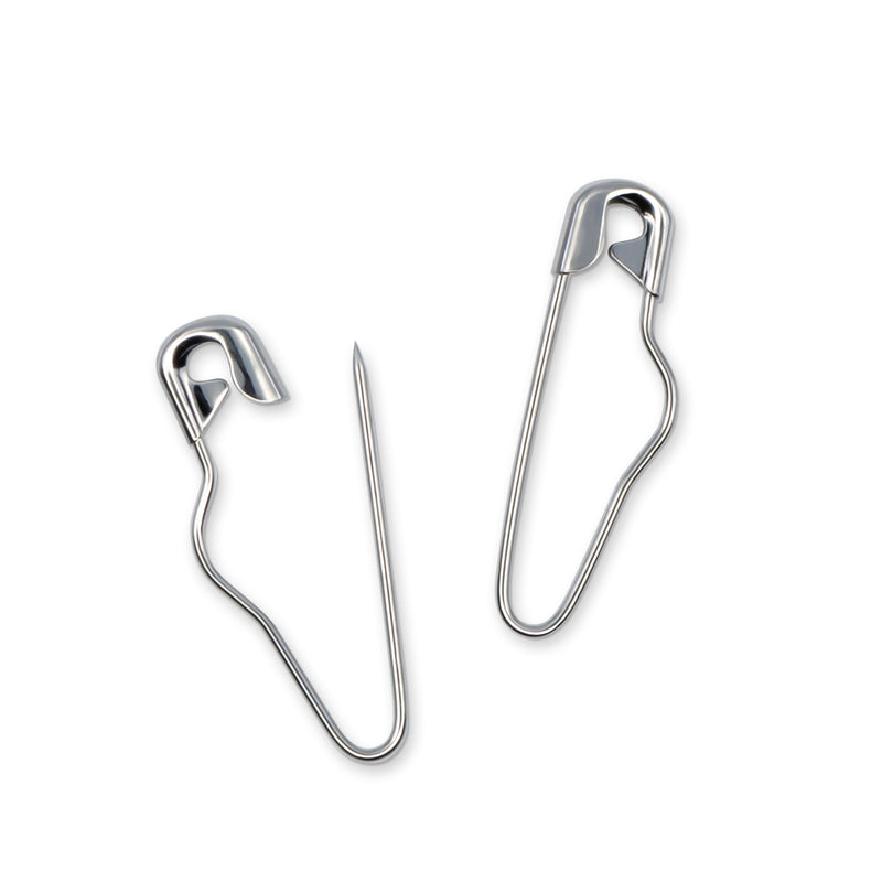 Load image into Gallery viewer, 73|Dritz 3/4" Button Pins, Nickel, 10 pc