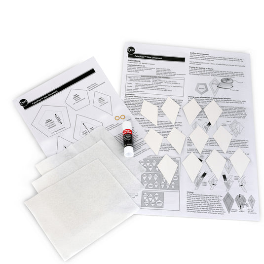 653678|Dritz FabriFlair Ornament Kit Star