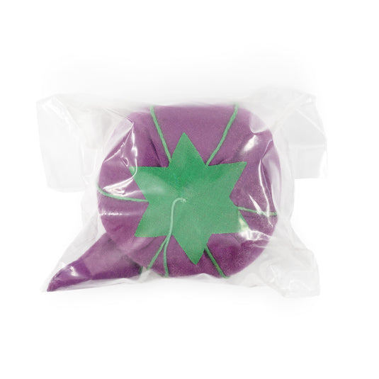737-PLBLK|Dritz Tomato Pin Cushion, Purple