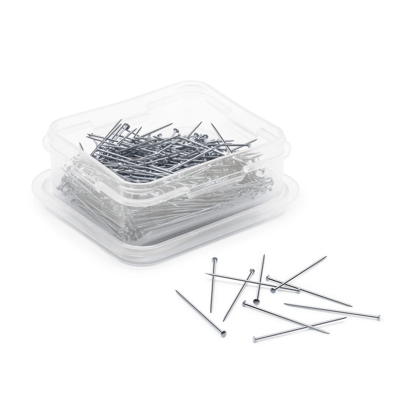 Load image into Gallery viewer, 26|Dritz 1-1/16" Satin Pins, Nickel, 400 pc