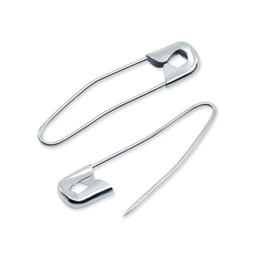 3026|Dritz 1-1/16" Curved Coiless Safety Pins, 50 pc