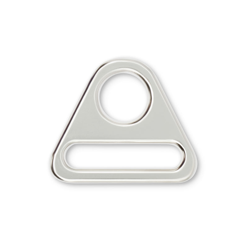 Load image into Gallery viewer, 738-65|Dritz 1" Triangle Rings, Nickel, 2 pc