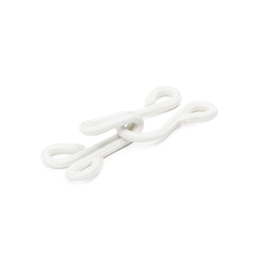 767-9|Dritz Covered Hooks & Eyes, 2 pc, White