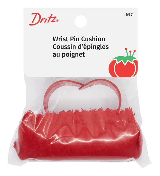 697|Dritz Wrist Pin Cushion with Adjustable Strap, Assorted Colors