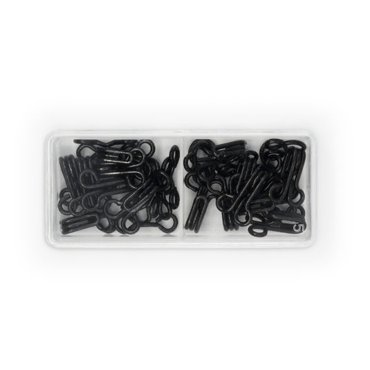 90-3-1|Dritz Hooks & Eyes, 14 pc, Black, Size 3