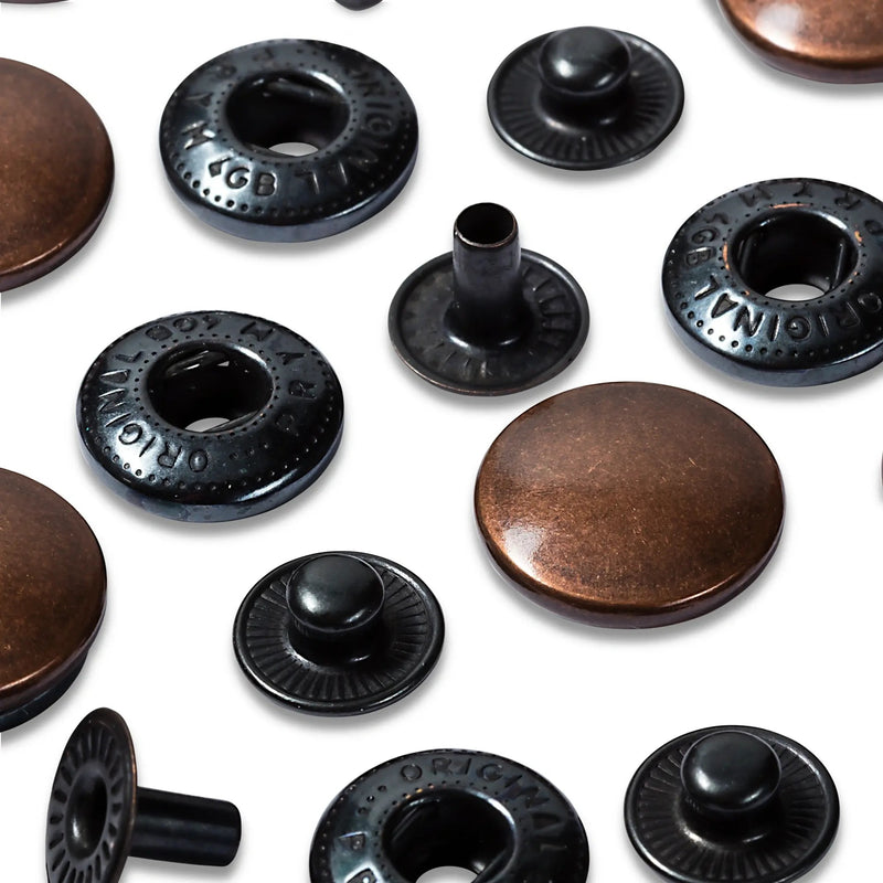 Load image into Gallery viewer, 390328|Prym ANORAK 15 mm refill antique copper 10pc