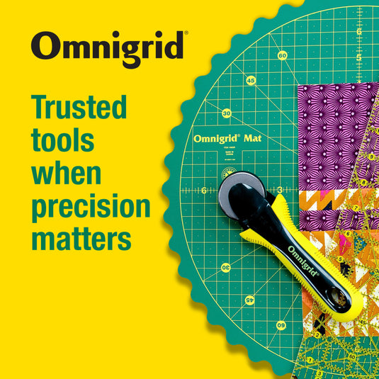14WGR|Omnigrid 360 Rotating Cutting Mat, 14"