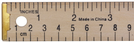 744|Dritz Wood Yardstick with Metal Tips