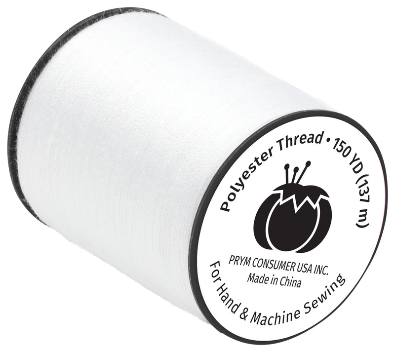 Load image into Gallery viewer, 998-9|Dritz Polyester Thread, White, 150 yd