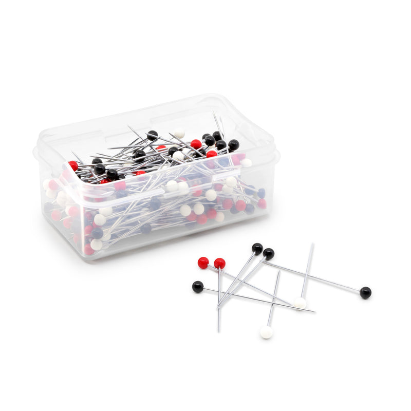 Chargez l'image dans la visionneuse de la galerie, 44012|Dritz 1-3/4" Extra-Long Color Ball Pins, Assorted, 250 pc