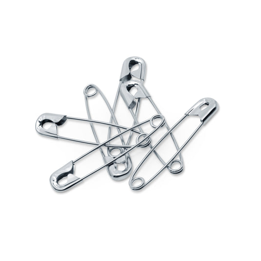 72-2|Dritz 1-1/2" Safety Pins, Nickel, 10 pc