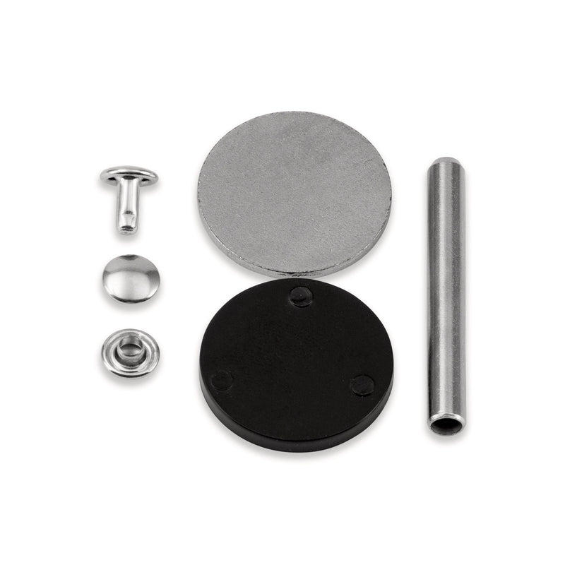 Load image into Gallery viewer, 403170|Prym RIVETS Tubular 7.5 mm /3-4 mm refill silver 25pc