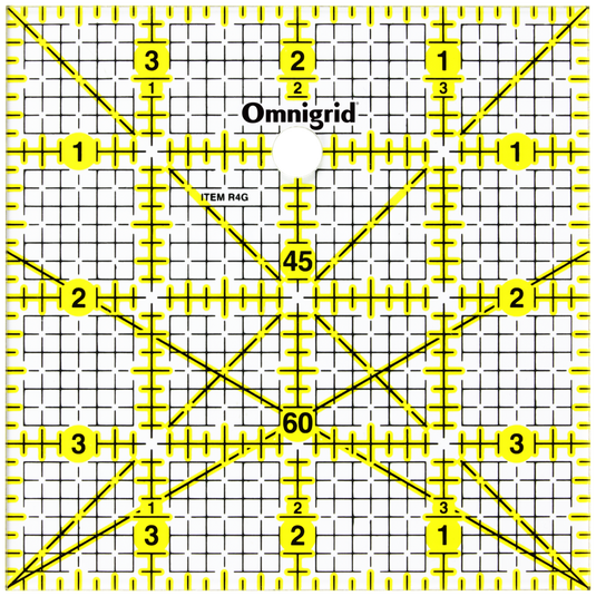R641|Omnigrid Ruler Value Pack (4", 6", 1"x6")