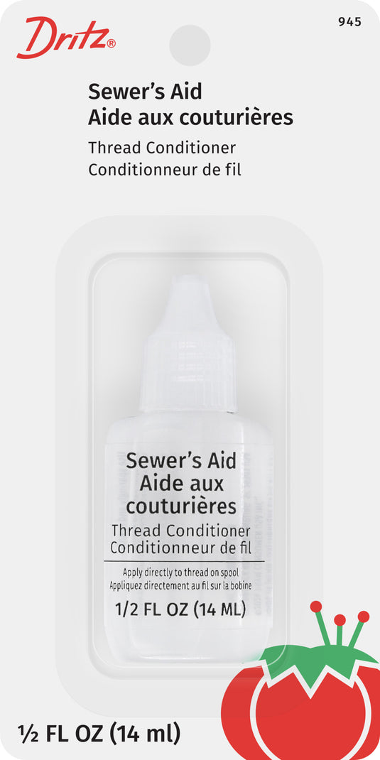 945|Dritz Sewers Aid for Smooth Hand & Machine Sewing, 1/2 fl. oz.