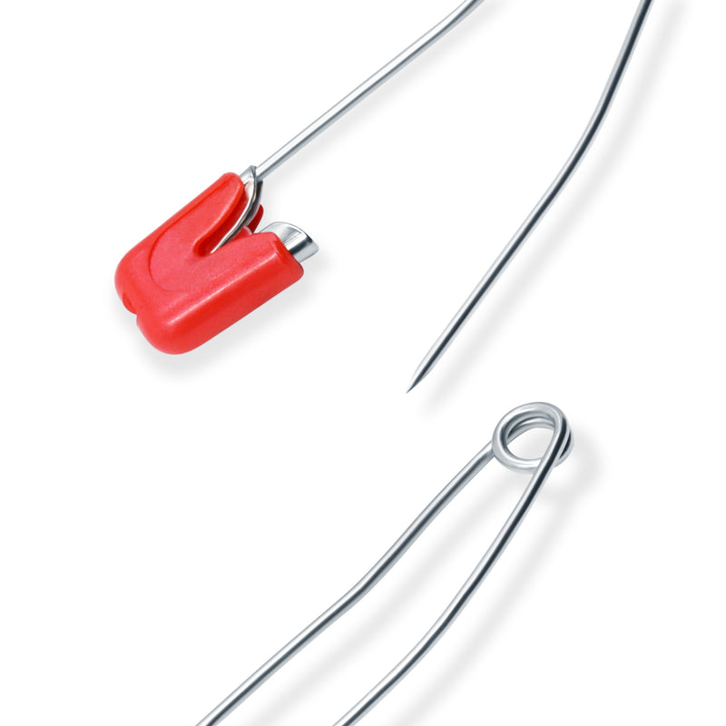Cargue la imagen en el visor de la galería, 46-67|Dritz Bright Baby-Safe Diaper Pins, 4 Count, Assorted Colors