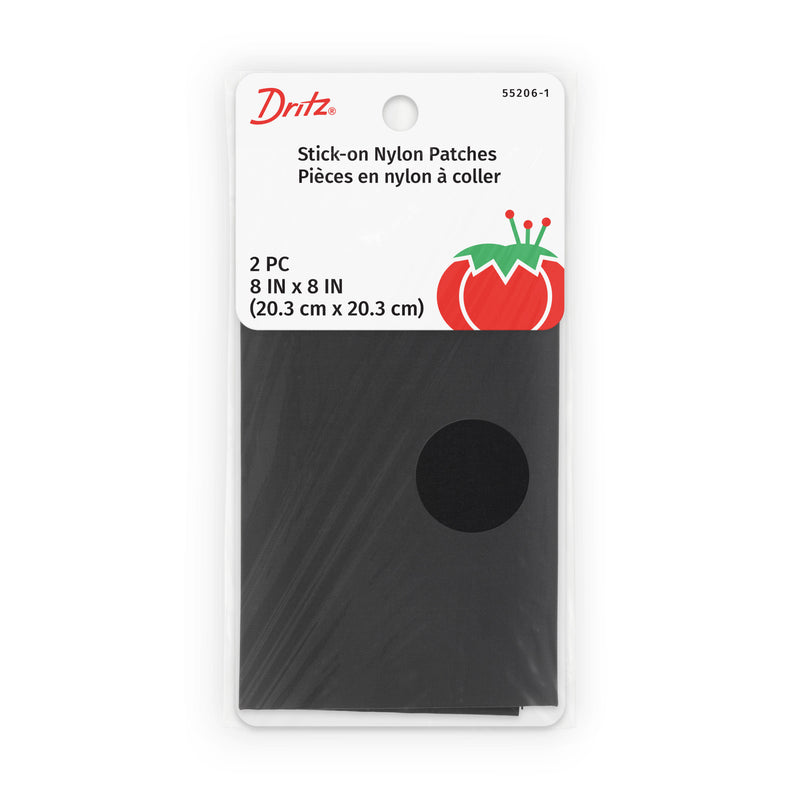 Chargez l'image dans la visionneuse de la galerie, 55206-1| Nylon Stick-On Patches, 8" x 8" Black, 2 pc