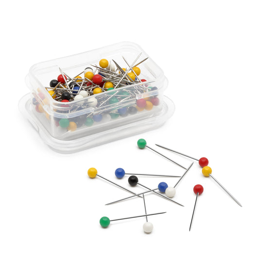36|Dritz 1-1/16" Color Ball Pins, Assorted, 100 pc