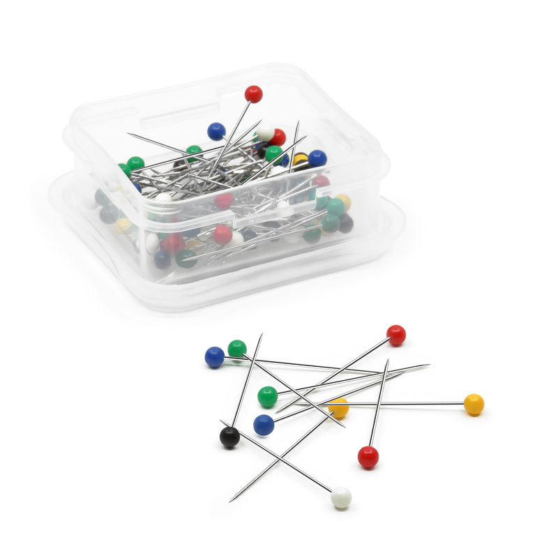 Load image into Gallery viewer, 45|Dritz 1-1/2" Long Ball Point Pins, Assorted, 75 pc