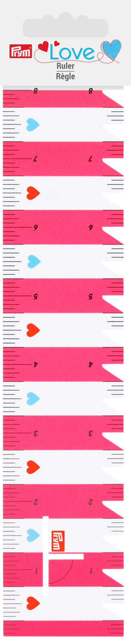 Cargue la imagen en el visor de la galería, 60120|Prym 8" Flexible Ruler, Pink
