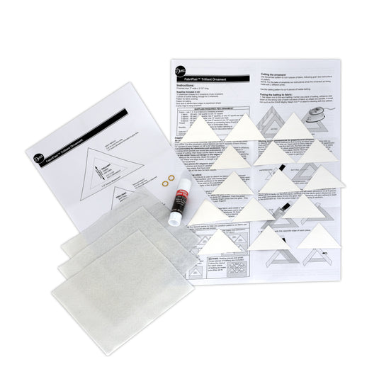 653682|Dritz FabriFlair Ornament Kit Trilliant