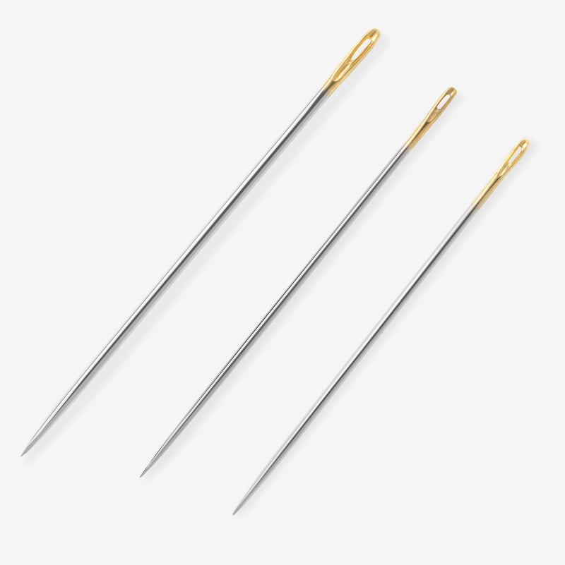 Load image into Gallery viewer, 3056|Dritz Gold-Eye Quilting Between Needles, Sizes 7/9/10, 20 pc