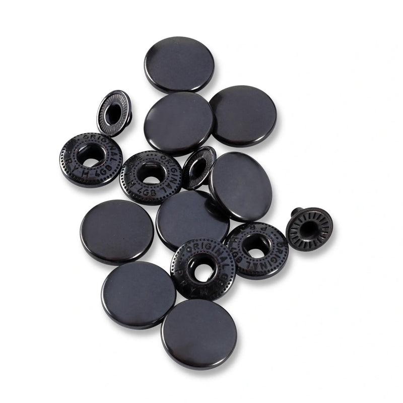Load image into Gallery viewer, 390327|Prym ANORAK 15 mm refill black oxidized 10pc