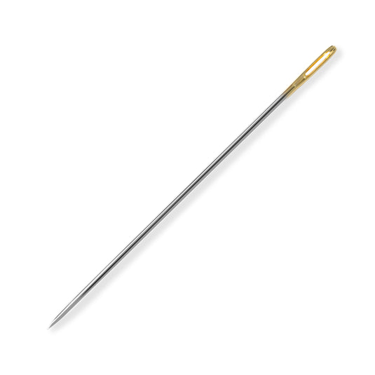 3058|Dritz Gold-Eye Big Stitch Quilting Needles, Size 5, 12 pc