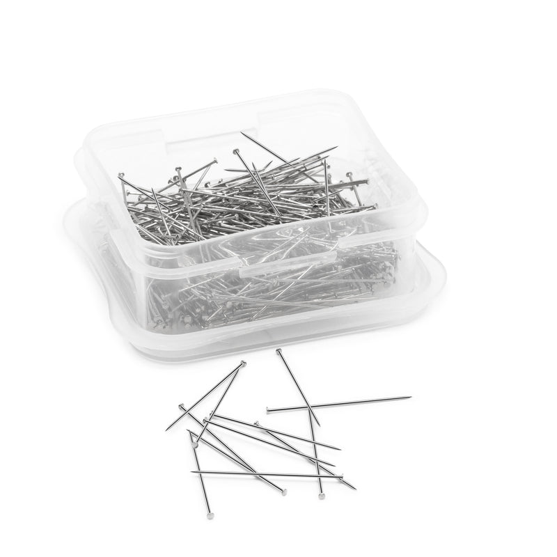 Load image into Gallery viewer, 28|Dritz 1-1/16" Long Pleating Pins, Nickel, 350 pc