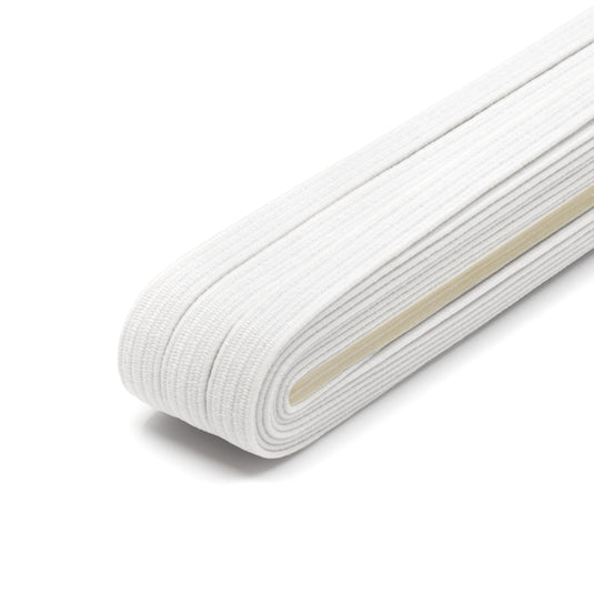 9530W|Dritz 1/4" White Braided Elastic, 8 yd