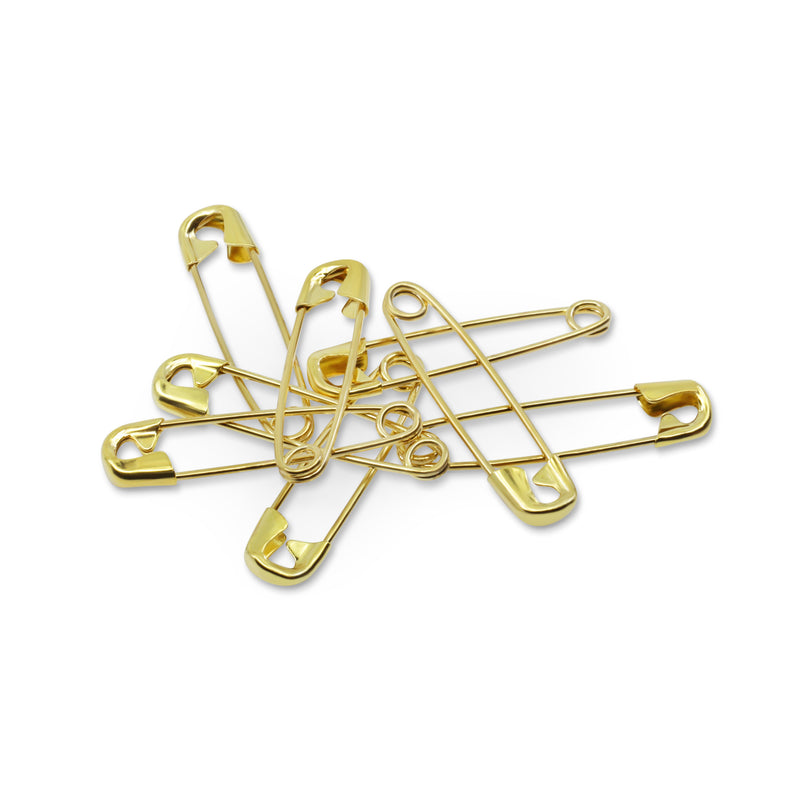 Load image into Gallery viewer, 72-10-35|Dritz 7/8" Safety Pins, Gilt, 15 pc