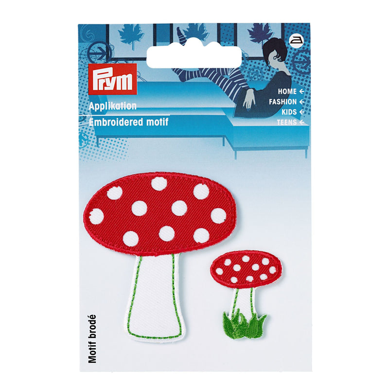 Chargez l'image dans la visionneuse de la galerie, 924214|Prym Applique, Mushrooms, 2 pc