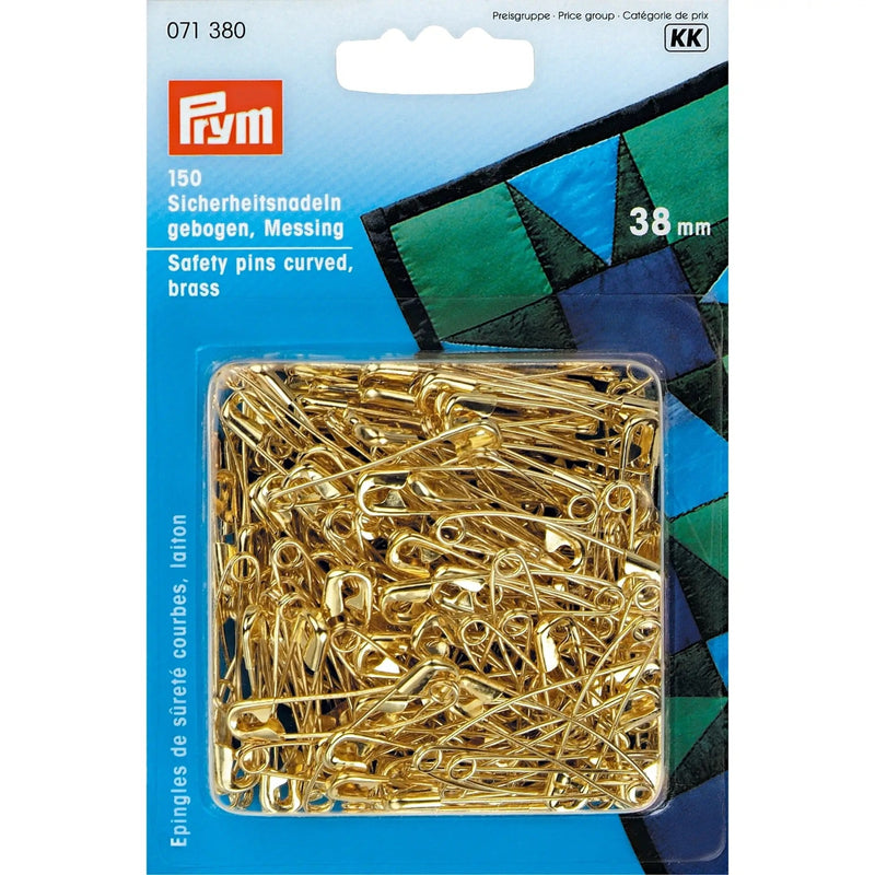 Chargez l'image dans la visionneuse de la galerie, 071380|Prym 1-1/2" Safety Pins, Gold, 150 pc