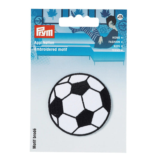 925273|Prym Applique, Soccer Ball, 1 pc