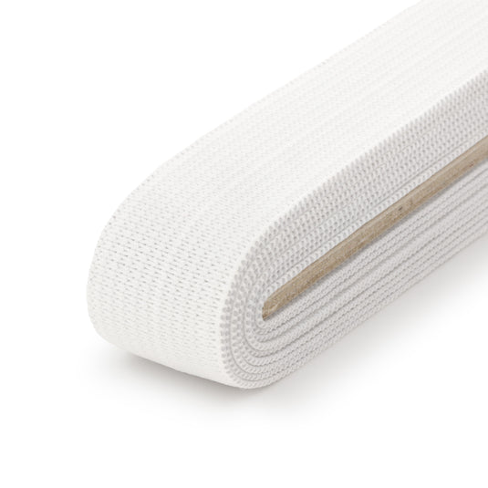 9522W|Dritz 3/4" Knit Non-Roll Elastic, White, 3 yd