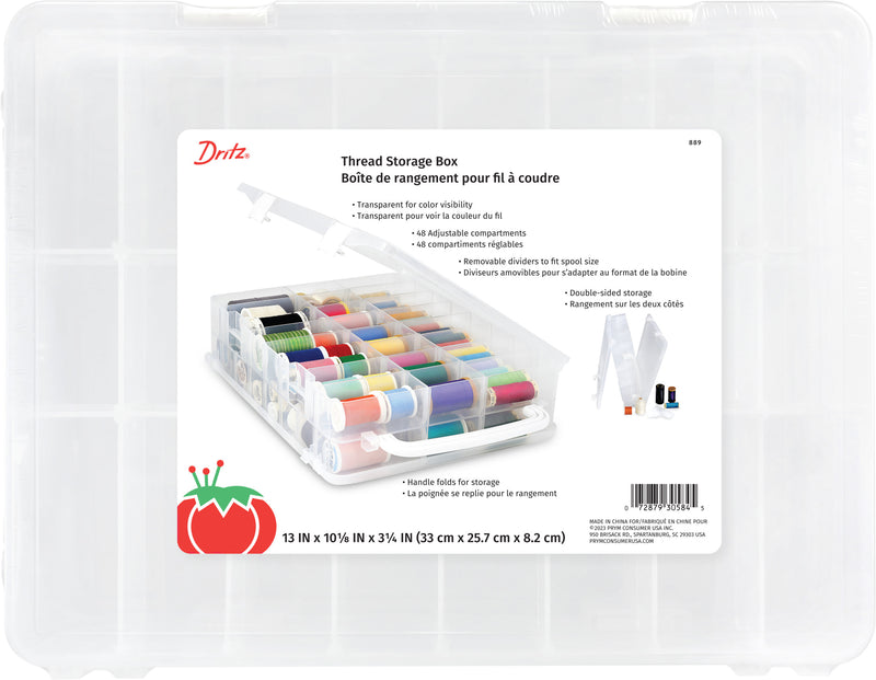 Chargez l'image dans la visionneuse de la galerie, 889|Dritz Thread Storage Box, 48 Compartments
