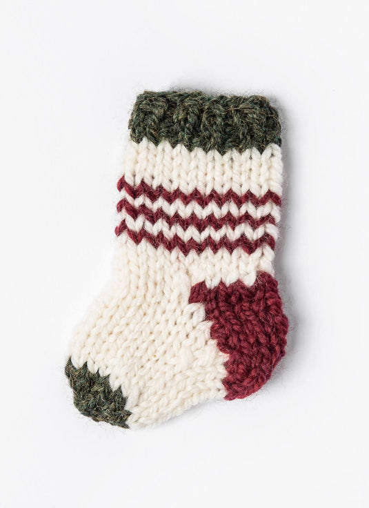 BSF-202444|Blue Sky Fibers Holiday Cheer Mini Stocking Pattern, Free PDF Pattern