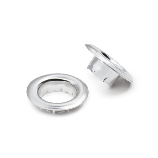 659-65|Dritz 1/4" Large Eyelets & Tools, 12 Sets, Nickel