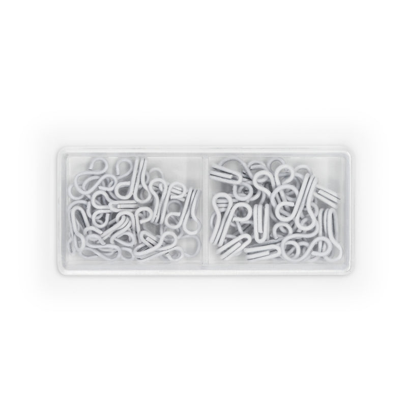 Load image into Gallery viewer, 90-67|Dritz Hooks &amp; Eyes, 20 pc, White