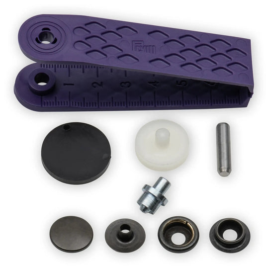 390199|Prym SPORT 15 mm antique brass with tools 10pc