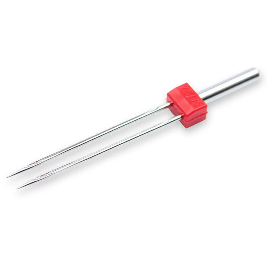 154910|Prym Stretch Double Sewing Machine Needle, Size 2.5 (No. 75)