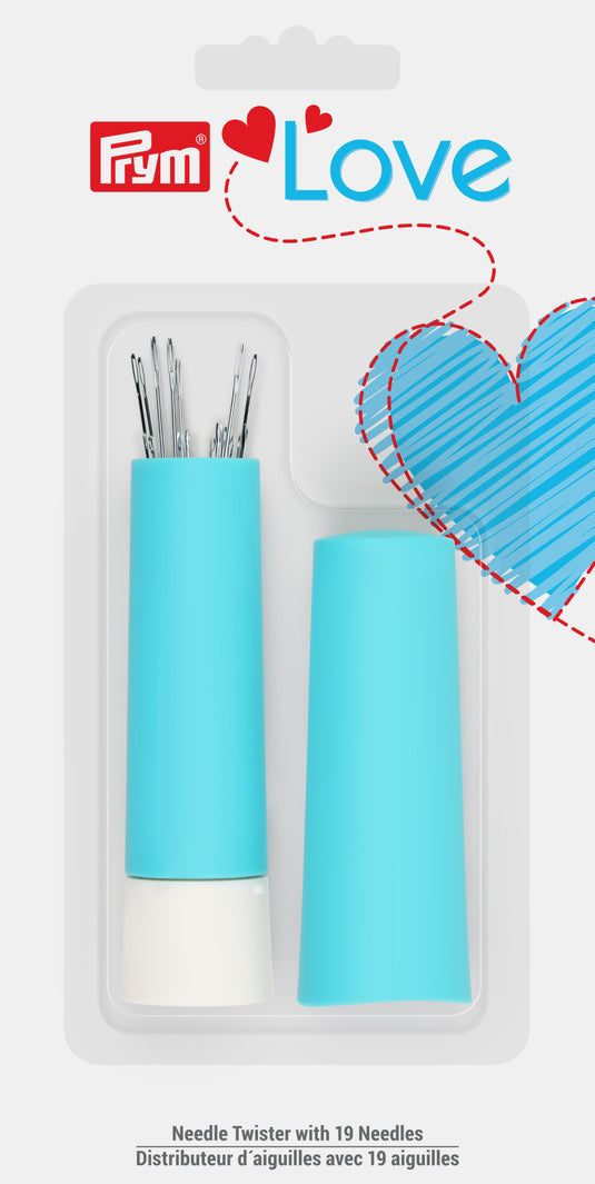 60113|Prym Needle Twister with 19 Hand Needles